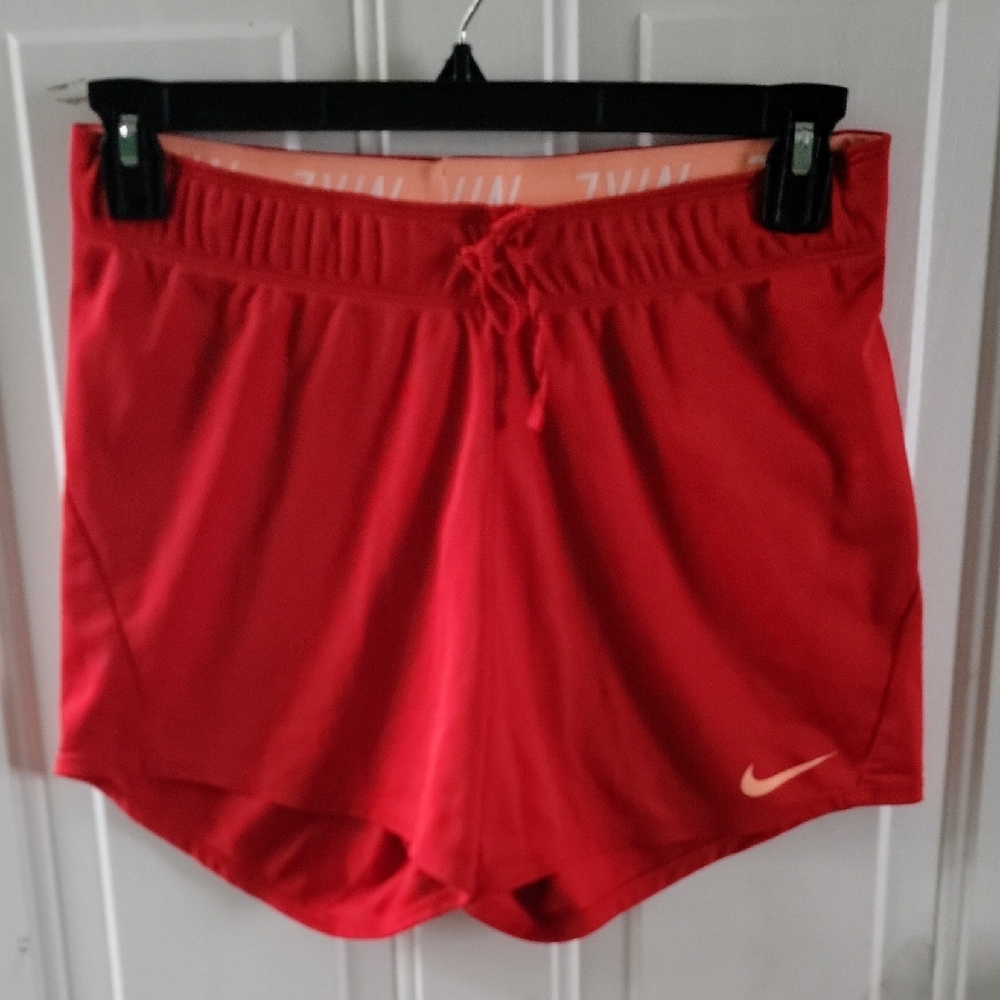 Nike Women's Bright Red Athletic Shorts